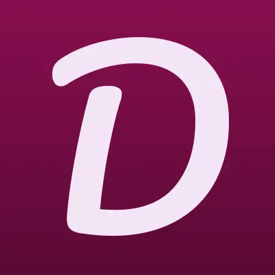 DNS, сеть супермаркетов цифровой техники и бытовой электроники, лого-визитка