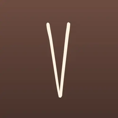 Vector, студия портретов на холсте, лого-визитка